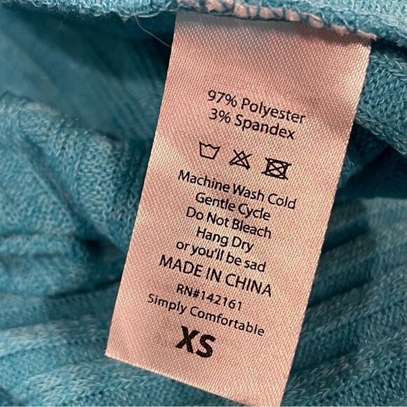 LuLaRoe Sarah open duster color blue size XS - Picture 11 of 13